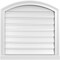 Ekena Millwork Arch Top Surface Mount PVC Gable Vent w/ 2"W x 2"P Brickmould Sill Frame, 24"W x 42"H GVPAR24X4203SN - alternate 1